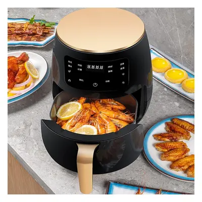 Friteuza cu aer cald, S-18 Air Fryer, 2400W, afisaj digital, LCD Touch control