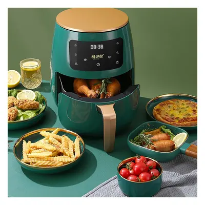 Friteuza cu aer cald, S-18 Air Fryer, 2400W, afisaj digital, LCD Touch control