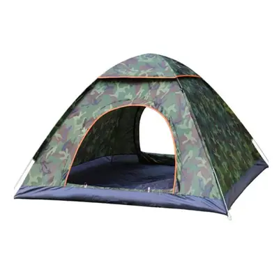 Cort camping cu deschidere automata pop-up, impermeabil, protectie UV, 2 usi