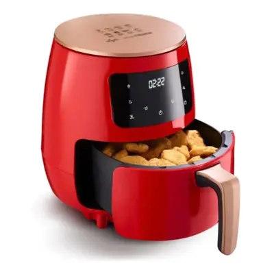 RESIGILAT - Friteuza cu aer cald, S-18 Air Fryer, 2400W, afisaj digital, LCD Touch control