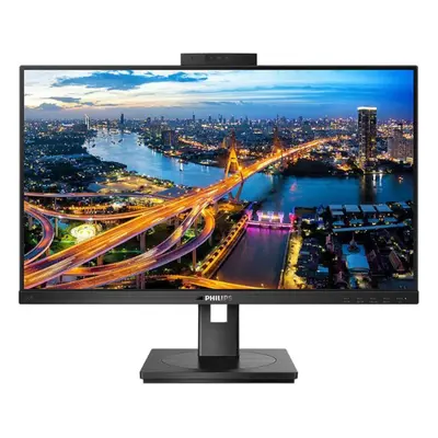 Monitor Second Hand WLED IPS Philips 242B1H 23.8" FHD 75Hz 4ms HDMI DisplayPort USB Webcam Pivot