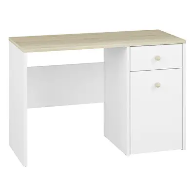 Elmo 18 Birou White/Beech Fiord