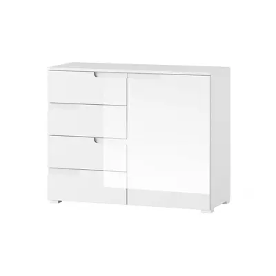 Selene 5 Comoda White High Gloss/White