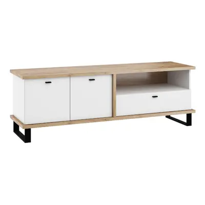 Cross Cro-20 Tv Stand 2D1S Craft Golden/White