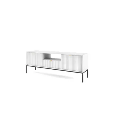 Aura AU01 TV stand 154cm 2D1S alb