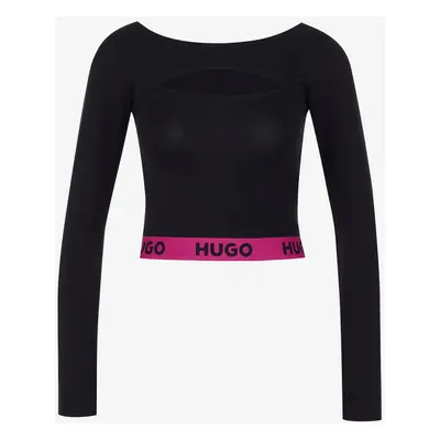 HUGO Tricou Negru