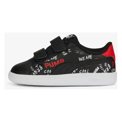 Puma Smash v2 Brand LoveVInf Teniși pentru copii Negru