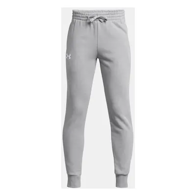 Under Armour UA Rival Fleece Pantaloni de trening pentru copii Gri