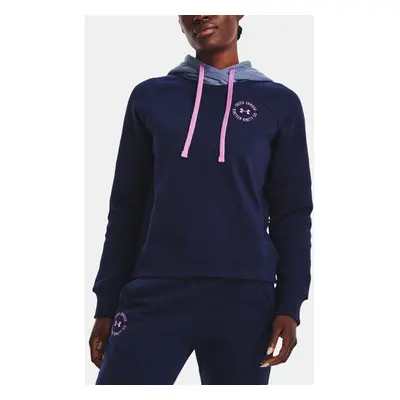 Under Armour Rival Fleece CB Hoodie Hanorac Albastru