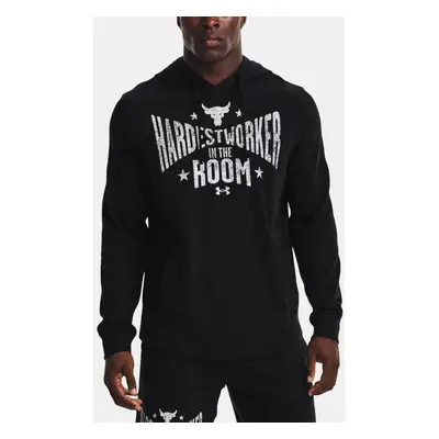 Under Armour UA Project Rock Terry Hoodie Hanorac Negru