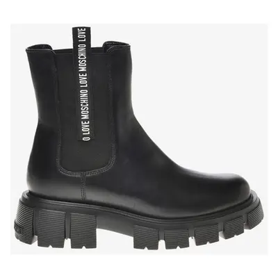 Love Moschino Ghete pe gleznă Negru