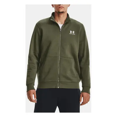 Under Armour UA Essential Flc Track Jkt Hanorac Verde