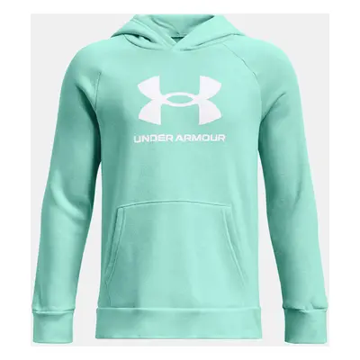 Under Armour UA Rival Fleece BL Hoodie Hanorac pentru copii Albastru