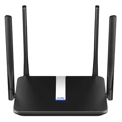 router wireless ac1200 dual band, 4g, 4 antene externe, lt500 cudy