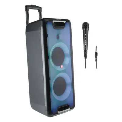 boxa portabila bluetooth ngs wild rave 1, 200w, aux, microfon, usb, negru