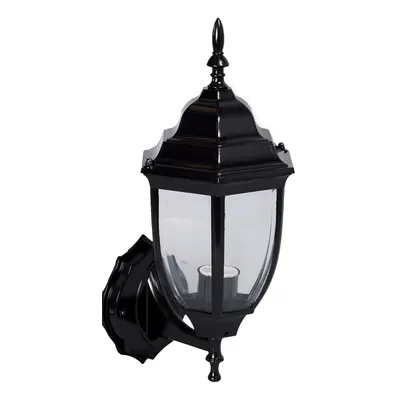 Lampa Gradina Corint Negru 1xE27 60W IP44