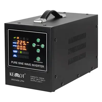 ups centrale termice sinus pur 1000va/700w 12v kemot