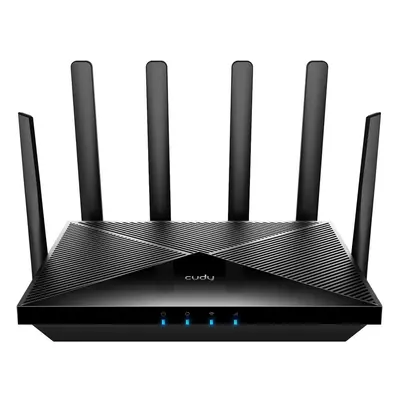 router wireless ax1800 dual band wi-fi 6 4g dual sim 6 antene externe gigabit lt18 cudy