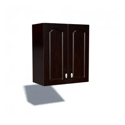 Corp superior 60 cu 2 usi pentru hota telescopica Zebra MDF mustata wenge