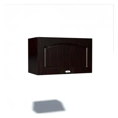 Corp superior 60 cu 1 usa orizontala pentru hota Zebra MDF mustata wenge