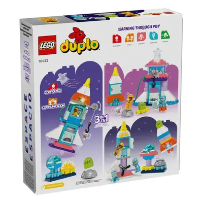 Lego Duplo Aventura cu Naveta Spatiala 3 in 1 (10422)