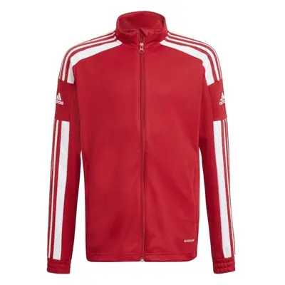 adidas SQ21 TR JKT Y Hanorac fotbal de băieți, roșu, mărime