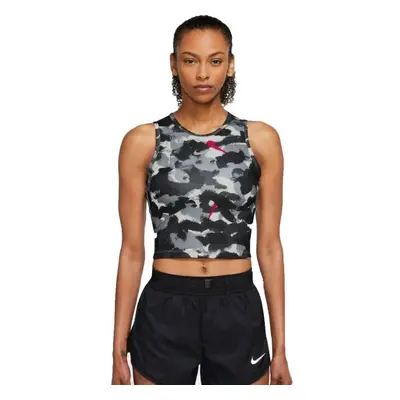 Nike NK DF TANK SSNL NV Maiou sport de damă, gri închis, mărime