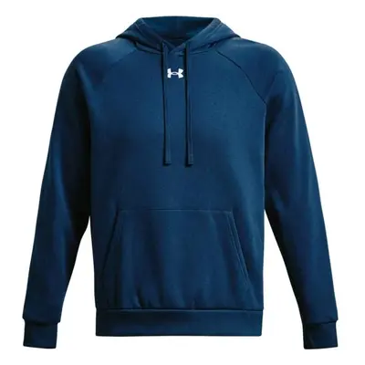 Under Armour RIVAL FLEECE HOODIE Hanorac pentru bărbați, albastru, mărime