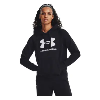 Under Armour RIVAL FLEECE BIG LOGO Hanorac damă, negru, mărime