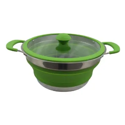 Vango CUISINE 3L NON-STICK CASSEROLE Oală pliabilă, verde, mărime