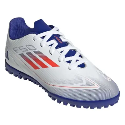 adidas F50 CLUB TF JR Ghete de fotbal copii, alb, mărime