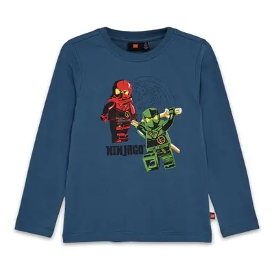 LEGO® kidswear LWTANO Tricou cu mânecă lungă pentru băieți, albastru, mărime