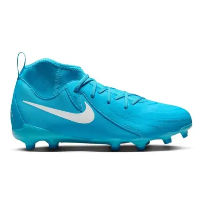 Nike JR PHANTOM LUNA II ACAD FG/MG Ghete de fotbal copii, albastru deschis, mărime