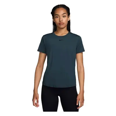 Nike ONE CLASSIC Tricou pentru femei, albastru închis, mărime