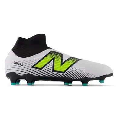 New Balance TEKELA MAGIA V4+ FG Ghete de fotbal pentru bărbați, alb, mărime 46.5