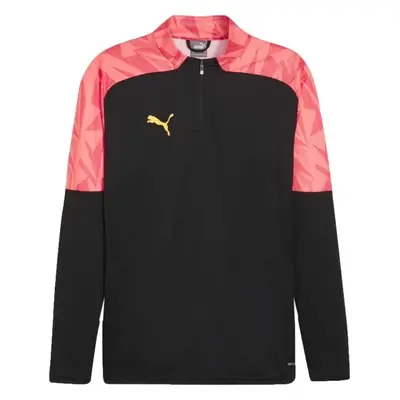 Puma INDIVIDUALFINAL 1/4 ZIP TRAINING TOP Hanorac fotbal bărbați, negru, mărime