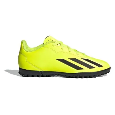 adidas X CRAZYFAST CLUB TF J Ghete de fotbal copii, galben, mărime 2/3