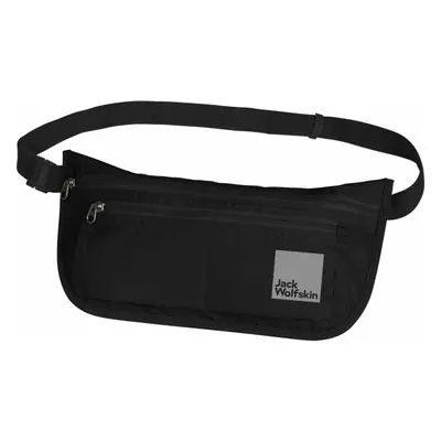 Jack Wolfskin DOCUMENT BELT DE LUXE Geantă acte, negru, mărime