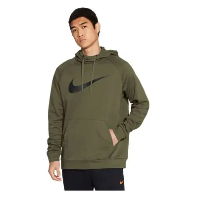 Nike DRY HOODIE PO SWOOSH Hanorac de antrenament bărbați, kaki, mărime