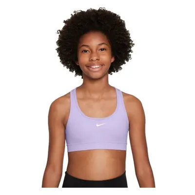 Nike DRI-FIT SWOOSH Sutien sport pentru fete, mov, mărime