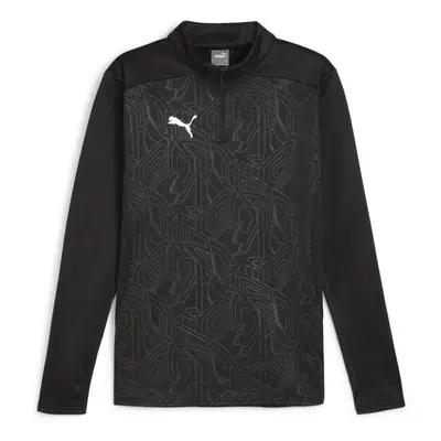 Puma TEAMFINAL WARM TOP Hanorac fotbal bărbați, negru, mărime