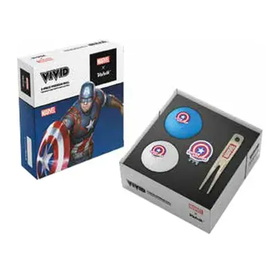 VOLVIK MARVEL CAPTAIN AMERICA Set mingi golf, mix, mărime