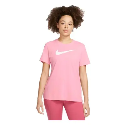 Nike NK DF TEE SWOOSH Tricou damă, roz, mărime