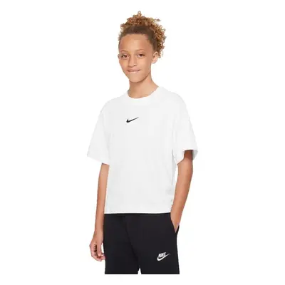 Nike SPORTSWEAR Tricou de fete, alb, mărime