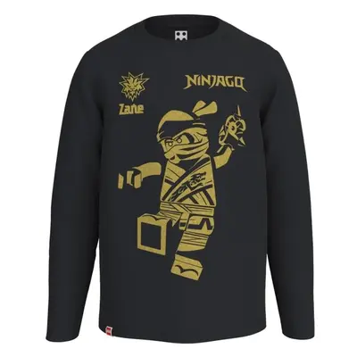 LEGO® kidswear T-SHIRT L/S Tricou băieți cu mâneci lungi, negru, mărime