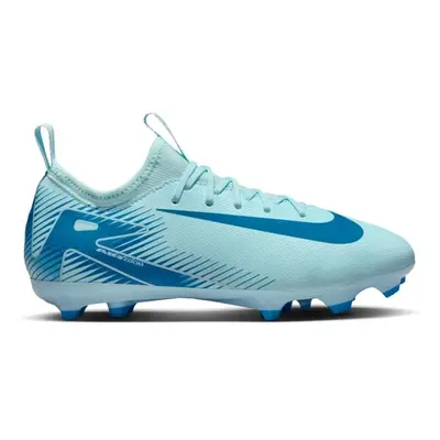 Nike JR ZOOM MERCURIAL VAPOR ACADEMY FG/MG Ghete de fotbal copii, albastru deschis, mărime 37.5