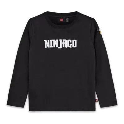 LEGO® kidswear LWTANO Tricou cu mânecă lungă pentru băieți, negru, mărime