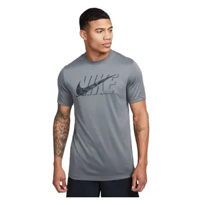 Nike NK DF TEE RLGD CAMO Tricou sport bărbați, gri, mărime