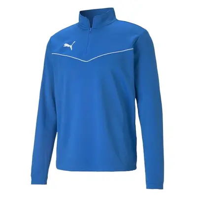 Puma TEAMRISE 4 ZIP TOP Hanorac pentru bărbați, albastru, mărime