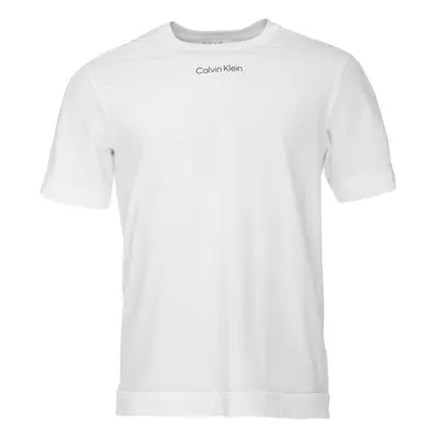 Calvin Klein PW - SS TEE Tricou pentru bărbați, alb, mărime